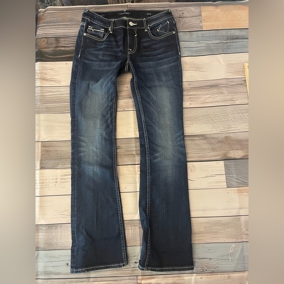 🔥VIGOSS🔥 Chelsea Boot Cut Stretch Denim Sz w26 l33 🔥EUC🔥 - Picture 2 of 9